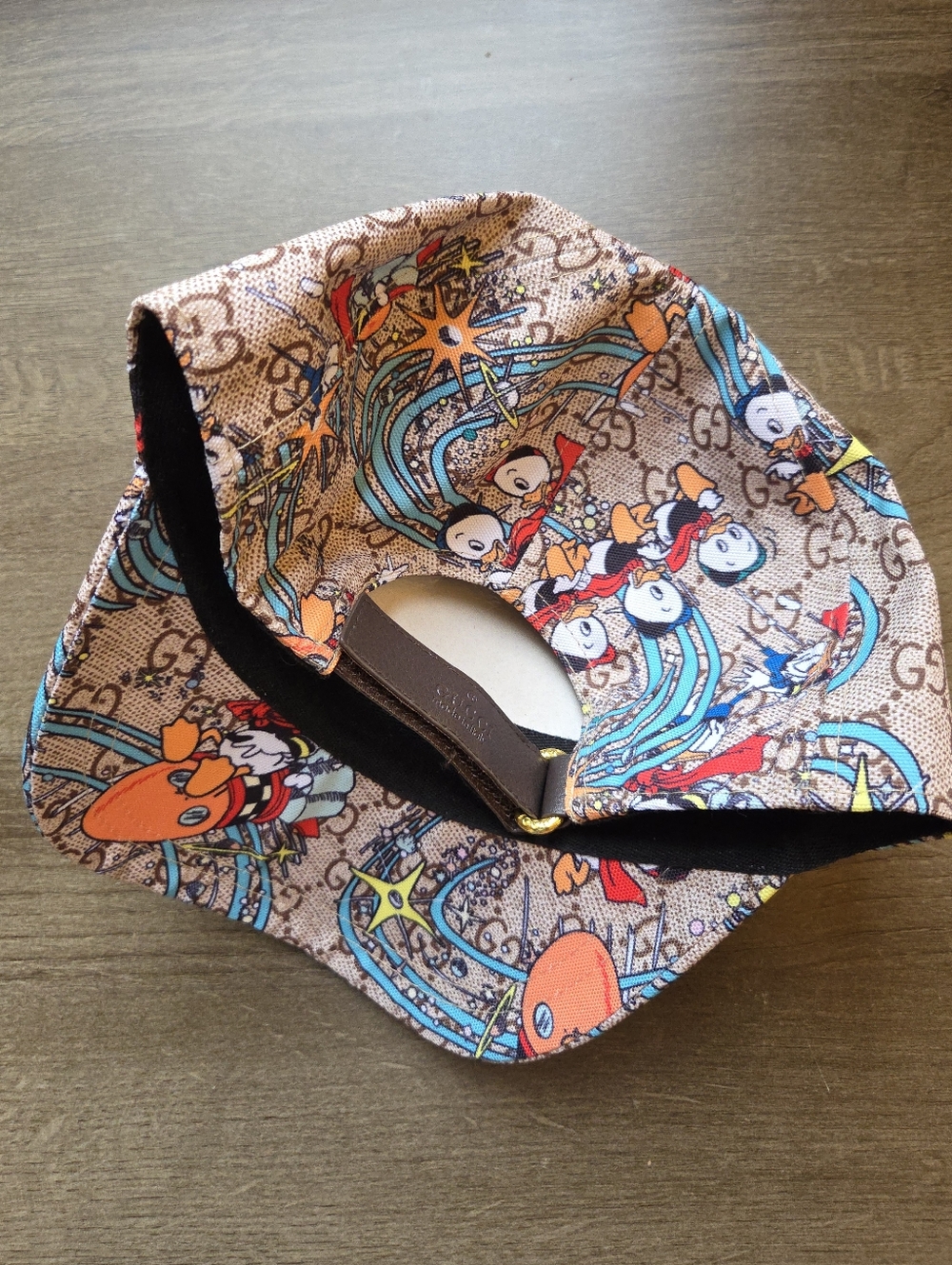 Gucci x Disney Donald Duck GG Supreme Hat Cap - Picture 4 of 13